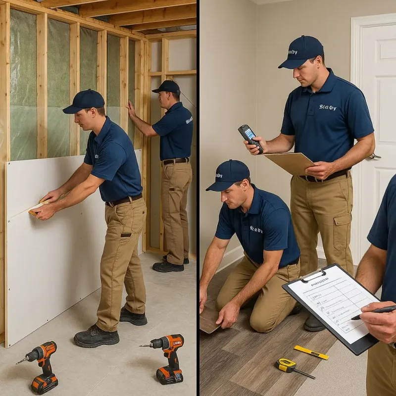 Repairs and Reconstruction process in Dimondale, MI